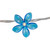 Set of 10 Pink, Blue and Green Flower Patio and Garden Novelty Lights 2.5 - IMAGE 5