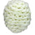 Cream White Knit Hanging Shatterproof Christmas Ball Ornament 7" (175mm) - IMAGE 2