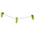 Grape Cluster Outdoor Patio String Light Set - Green - 6' Green Wire - 5ct - IMAGE 4