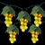 Grape Cluster Outdoor Patio String Light Set - Green - 6' Green Wire - 5ct - IMAGE 1