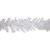 9' x 12" Pre-lit Snow White Artificial Christmas Garland - Clear Lights - IMAGE 4