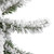 4' Slim Flocked Alpine Artificial Christmas Tree, Unlit - IMAGE 3