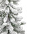 4' Slim Flocked Alpine Artificial Christmas Tree, Unlit - IMAGE 4