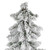 4' Slim Flocked Alpine Artificial Christmas Tree, Unlit - IMAGE 5