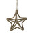 5-Point Jute Star Christmas Ornament - 12" - Beige - IMAGE 1