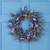 Lavender Artificial Spring Floral Wreath, Purple and Green - 18-Inch - IMAGE 1