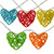 10-Count Colorful Hearts Valentines Day String Lights - IMAGE 1