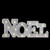 17" White 'NOEL' LED Christmas Marquee Wall Sign - IMAGE 1