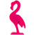 LED Lighted Flamingo Marquee Wall Art - 11.75" - Pink - IMAGE 6
