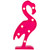LED Lighted Flamingo Marquee Wall Art - 11.75" - Pink - IMAGE 2