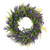 Lavender and Spring Foliage Artificial Floral Wreath - 24" - IMAGE 2