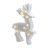 9.75" White Reindeer Christmas Marquee Wall Sign - IMAGE 4
