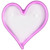 LED Heart Neon Lighted Wall Art - 13.5" - Pink - IMAGE 2