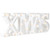 18.5" White Battery Operated LED Lighted XMAS Christmas Marquee Sign - IMAGE 4