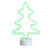 11" Green Christmas Tree LED Neon Style Table Sign - IMAGE 3