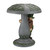 12.25" Gray and Green LED Solar Leprechaun Standing Under Mushroom Statue - IMAGE 2