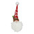 Glittered Santa Head With Holly Berries Christmas Wall Decoration - 16" - IMAGE 1