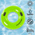 Inflatable Swimming Pool Inner Tube Ring Float - 48" - Green - IMAGE 5