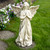29.5" Angel Standing in Prayer Outdoor Garden Statue - IMAGE 1