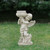 17.5" Angel Cherub Holding a Birdbath Outdoor Garden Statue - IMAGE 2