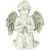 15" Kneeling in Prayer Cherub Outdoor Garden Statue - IMAGE 1