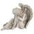 17" Gray Resting Angel Outdoor Garden Statue - IMAGE 4