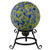 10" Yellow and Blue Outdoor Patio Garden Gazing Ball - IMAGE 1