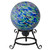 Swirled Pattern Outdoor Garden Gazing Ball - 10" - Green and Blue - IMAGE 2