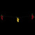 5-Count Red and Green Grape Cluster String Light Set, 8ft Brown Wire