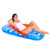 5.75' Inflatable Blue and Orange Jumbo Flip Flop Pool Float - IMAGE 2