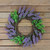 Lavender and Boxwood Artificial Spring Wreath, 22-Inch, Unlit - IMAGE 3
