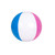 Inflatable 6-Panel Swimming Pool Beach Ball  - 16"
