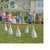 Set of 6 Over-Sized Inflatable Birthday Party Hat Ring Toss Swimming Pool Game 17" - IMAGE 3