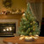 2’ Pre-lit Potted Majestic Fir Tree Artificial Christmas Tree, Clear Lights - IMAGE 2