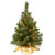 2’ Pre-lit Potted Majestic Fir Tree Artificial Christmas Tree, Clear Lights - IMAGE 1