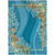8' x 10' Vibrantly Colored Shells and White Coral Hand Hooked Rectangular Rug - IMAGE 1