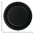 Disposable Round Luncheon Party Paper Plates - 7" - Jet Black - Club Pack of 96 - IMAGE 2