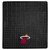 31" x 31" Black and Red NBA Miami Heat Cargo Mat for Car Trunk - IMAGE 1