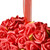 Red Rose Valentine Hanging Heart, 7-Inch, Unlit - IMAGE 4
