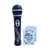 7.5" Black Musical Microphone With 5 Hanukkah Songs - IMAGE 1