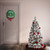 4.5’ Pre-Lit Snowy Bristle Pine Artificial Christmas Tree, White Lights - IMAGE 2