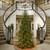 9’ Pre-lit Dunhill Fir Slim Artificial Christmas Tree – Clear Lights - IMAGE 2