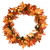 Maple Leaf Artificial Fall Harvest Wreath, 36-Inch - IMAGE 1