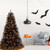 7’ Pre-Lit Black North Valley Spruce Artificial Halloween Tree, Clear Lights - IMAGE 3
