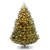 9’ Pre-Lit Medium Natural Fraser Fir Artificial Christmas Tree, White Lights - IMAGE 1