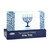 11.75" Blue and White Tree of Life Hanukkah Menorah Drip Tray - IMAGE 3