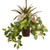 9.75" Assorted Leafy Greens and Vines Artificial Hanging Plant - IMAGE 2