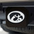 NCAA University of Iowa Hawkeyes Black Hitch Cover Automotive Accessory - IMAGE 2