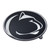 Set of 2 Black and White NCAA Penn State Nittany Lions Automotive Stick-On Car Decals 2" x 3" - IMAGE 1