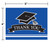 Pack of 75 Blue and Black Graduate Thank You Notes 5" - IMAGE 2
